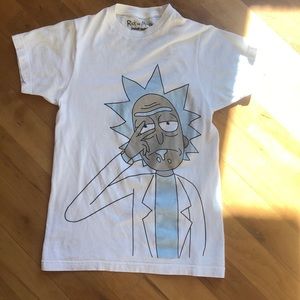 White Rick and Morty T-Shirt